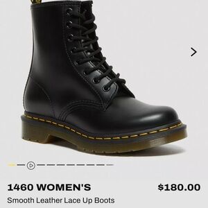 Dr. Martens model 1460 Black Boots